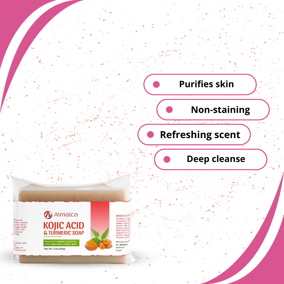 Kojic Acid & Turmeric Soap