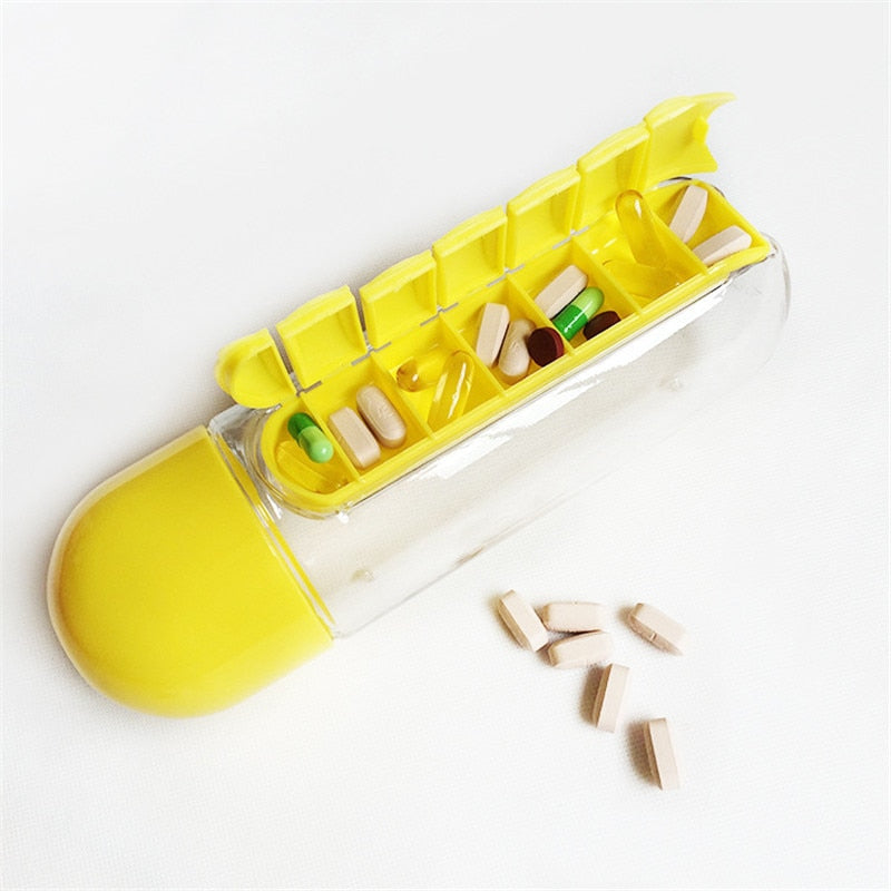 Seven-day Pill case cup